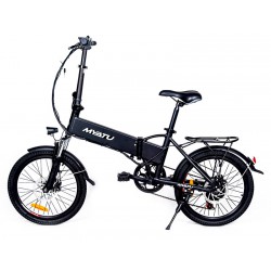 Elektrinis dviratis Myatu F0320B, 250 W, 48 V, 8 Ah, juodas, sulankstomas