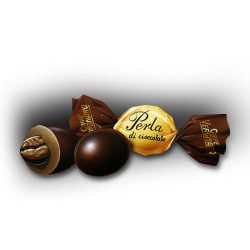 Šokoladiniai saldainiai su kavos pupele Vergnano Perle, 500 g.