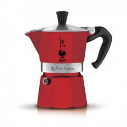 Espresso kavinukas Bialetti Moka Express Red 3 puodelių, 04942