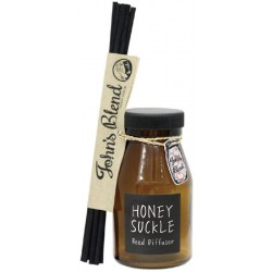 Kvapas namams su lazdelėmis John's Blend Reed Diffuser Honey Suckle, KGS0801, sausmedžio  kvapo, 140 ml