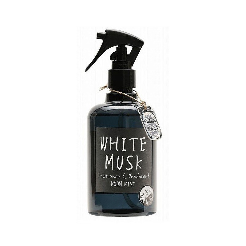 Purškiamas kvapas namams John's Blend Fragrance & Deodorant Room Mist White Musk, OAJON0201, muskuso kvapo, 280 ml