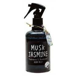 Purškiamas kvapas namams John's Blend Fragrance & Deodorant Room Mist Musk Jasmine, OAJON0206, muskuso ir jazminų kvapo, 280 ml