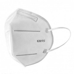 Apsauginės veido kaukės - respiratoriai KN95PACK, FFP2 standartas, 1 vnt.