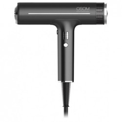 Plaukų džiovintuvas Osom Professional Hair Dryer OSOMDF06HDBL, ilgaamžis BLDC variklis su jonais, 1800 W