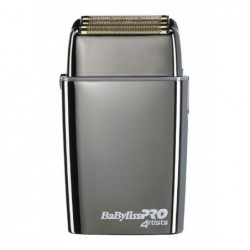 Mobili įkraunama plaukų skutimo mašinėlė BaByliss PRO Double Foil Metal Shaver Gunsteel FXFS2GSE