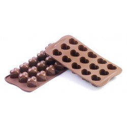 Silikoninė formelė šokoladui Silikomart MONAMOUR SCG01