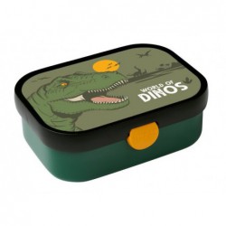 Vaikiška pietų dėžutė Mepal Lunch Box Campus - Dino 107440065381, žalia su dinozaurais