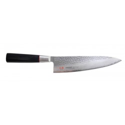 Damasko plieno peilis Chef Knife SZ-06, šefo peilis, 24 cm ašmenys