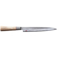 Damasko plieno peilis Twisted Octagon, TO-07 Sashimi knife, 21 cm ašmenys