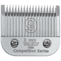 Peiliukas gyvūnų kirpimo mašinėlei Wahl Pro Competition Series Blade 02360-116, 2 mm, Nr. 9, tinka modeliams: KM10™, KM5™, KM2, KM2 Deluxe, Power Grip®, SS-Pro®, Stable Pro® Plus