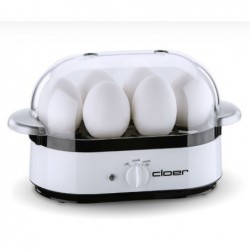 Elektrinė kiaušinių viryklė Cloer 6081, balta, 6 kiaušinių