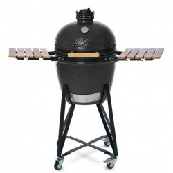 Kamado grilis su priedais Zyle 56 cm, Large ZY22GYSET, pilkas