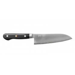 Japoniško plieno peilis Suncraft Santoku, 16,5 cm, MP-03