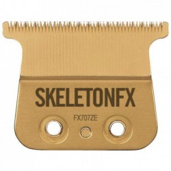 Peiliukas BaByliss PRO Skeleton Gold Trimmer Blade FX707ZE, skirtas visoms FX7870, FX726, FX797E plaukų kirpimo-kantavimo mašinėlėms-trimeriams