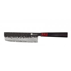 Damasko plieno peilis KAMAZAKI, Nakiri peilis, 18 cm, KZI218KN