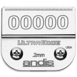 Peiliukai Andis Ultra Edge 00000 AN-64740 plaukų kirpimo mašinėlėms AG, AGC, AGR, BG, BGC, BGR, MBG, SMC, 0,2 mm, 1 vnt.