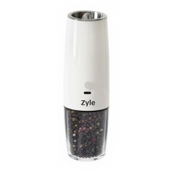 Įkraunamas druskos ir pipirų malūnėlis Zyle ZY9709WH, elektrinis, automatinis