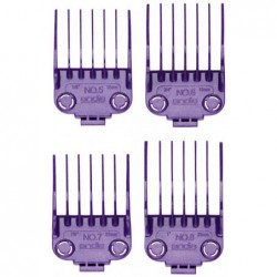 Magnetinių šukų rinkinys Andis Dual Magnet Large Comb Set AN-01415, skirta plaukų kirpimo mašinėlėms ML, MLC, MBA, MBX, MC2, MA1, RACA, PM1, PM2, PM3 ir PM4 4 vnt.