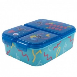 Vaikiška pietų dėžutė Lilo & Stitch STOR ST75020, trijų skyrių