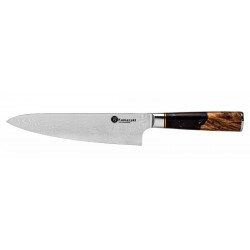 Damasko plieno peilis Kamazaki Chef KZI104KN, 20 cm