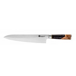 Damasko plieno peilis Kamazaki Gyuto KZI105KN, 24 cm