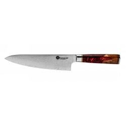 Damasko plieno peilis Kamazaki Chef KZI202KN, 20 cm