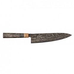 Damasko plieno peilis Suncraft Senzo Dawn Gyuto Limited Edition Chef Knife LE23-C, 200 mm