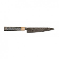 Damasko plieno peilis Suncraft Senzo Dawn Limited Edition Petty Knife LE23-P, 150mm