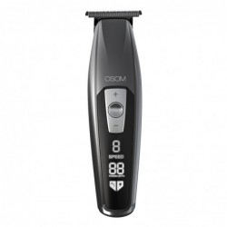 Plaukų kirpimo-kantavimo mašinėlė-trimeris OSOM Cordless Hair Trimmer OSOM3GM, tamsaus metalo spalvos