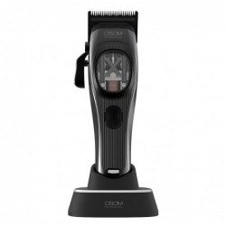 Profesionali plaukų kirpimo mašinėlė OSOM Professional PRIME Cordless Hair Clipper OSOMP01GBL, juodos spalvos