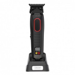 Profesionali plaukų kirpimo-kantavimo mašinėlė-trimeris OSOM Professional COMFORT Cordless Hair Trimmer OSOMPI78BL, juodos spalvos