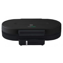 Dviguba čirvinių blynų keptuvė Zyle ZY314B, juoda, 1300 W