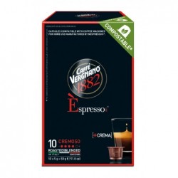 Kavos kapsulės Vergnano Espresso Cremoso, suyrančios kapsulės